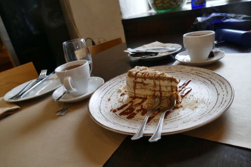 Den Regen kann man sich mit Kuchen schön essen :-)