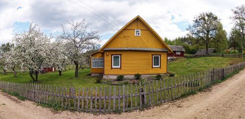 Bauernhaus-Panorama